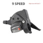 MicroNEW Mountain Bike Rear Derailleur 3x7 3x8 3x9 3x10 3x11 Speed with Internal Shift Cable MTB Bicycle Front Shifter