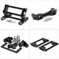 Carbon Fibre LCG Chassis Kit Rails V2 Skid 1/10 RC Crawler SCX10 III