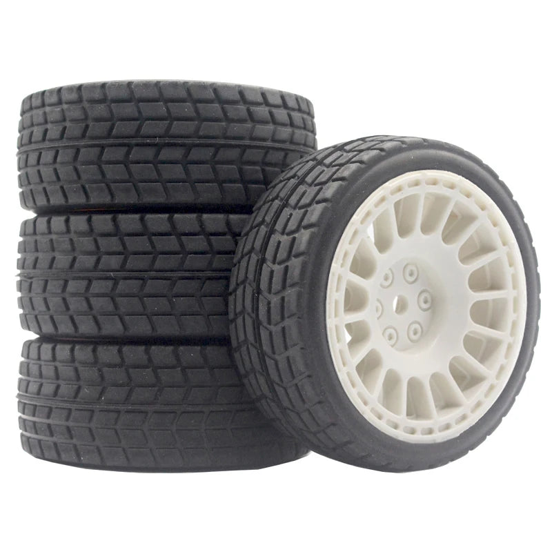 12mm Hex RC Wheels for 1/10 Rally Racing Car HSP HPI Tamiya Traxxas