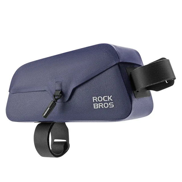 Top Tube Bag Waterproof Magnetic Bike Frame Front Cycling Storage 0.9L