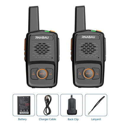 Mini Walkie Talkie UHF 16 Channels Two-Way Radio Long Range 5W MT-N1