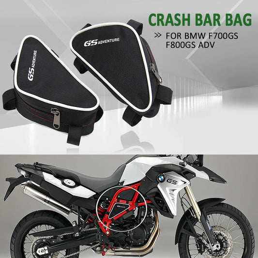 Waterproof Crash Bar Tool Bag Compatible with BMW F700GS F800GS Adventure