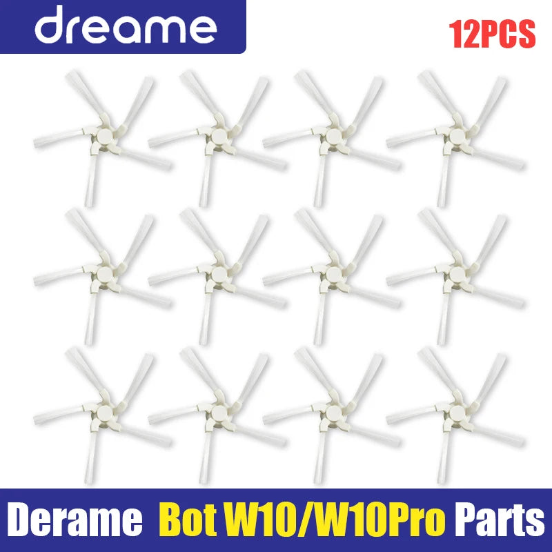 Main Side Brush Filter Mop Cloth for Dreame W10 Robot Vacuum Parts