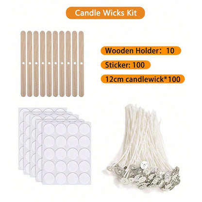 Candle Wick Holder Making Supplies for DIY Candles Wax Pouring Pot 900ml
