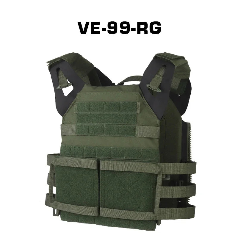 Men JPC2.0 Tactical Vest Breathable Quick Release Nylon Airsoft Hunting Gear