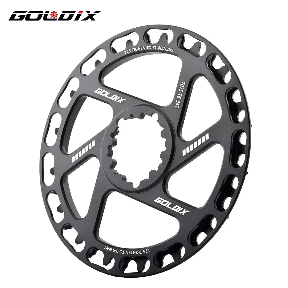 GOLDIX Kids Bike Chainring 28T 30T 32T 34T 36T Direct Mount for SRAM 3-Bolt