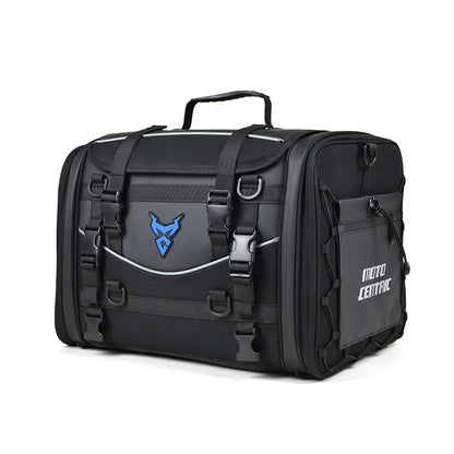 Motocentric Waterproof Motorcycle Helmet Bag Multifunction Motorcycle Rear Seat Bag High Capacity Motorcycle Bag Rider Backpack-EXPROTAS