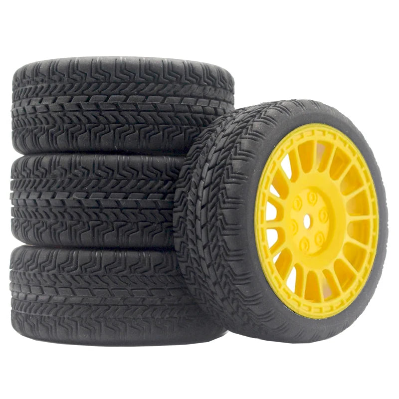12mm Hex RC Wheels for 1/10 Rally Racing Car HSP HPI Tamiya Traxxas