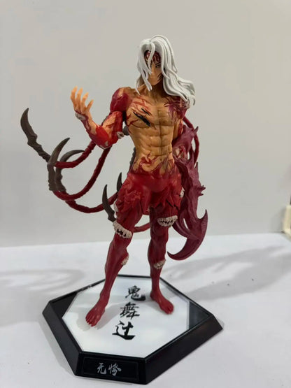 Demon Slayer Tanjiro Nezuko Zenitsu Inosuke PVC Anime Action Figure Set