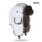 Russian Ushanka Winter Hat Fur Earflap Trapper Ski Cap for Men Women