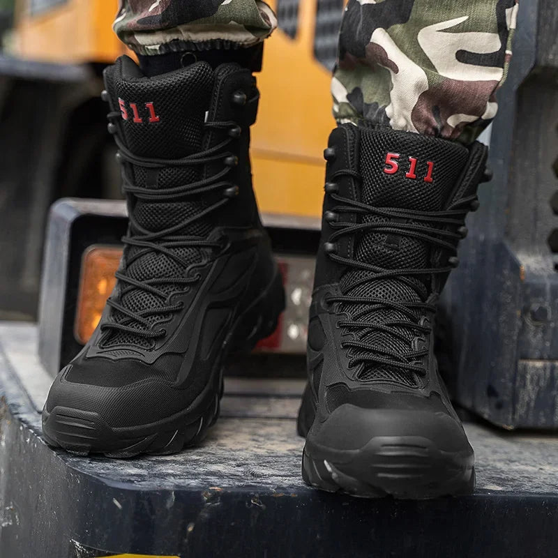 Men Tactical Boots Autumn Special Forces Field Man Boot Lightweight Outdoor Non-Slip Waterproof Shoes Zapatillas Hombre-EXPROTAS