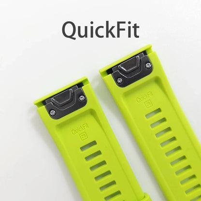 Silicone Strap for Garmin Fenix 7 7X 6X Pro 22mm 26mm Watch Band