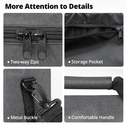 AMBITFUL TB PRO Tripod Bag 50–140cm Padded Carry Case w/ Shoulder Strap