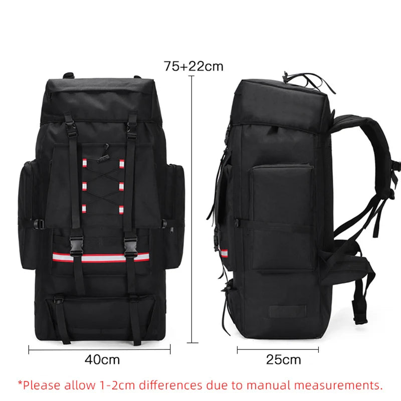 130L Hiking Camping Backpack Travel Large Luggage Bag Men Trekking Outdoor Sports Pack Molle Trekking Rucksack For Men Big Bag-EXPROTAS
