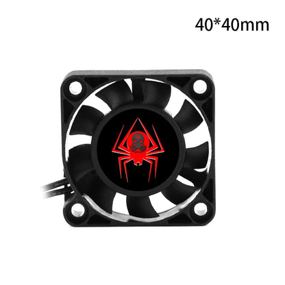 25/30/40/50mm RC Cooling Fan 5-12V for ESC Motor Heat Sink Futaba Plug 16380RPM