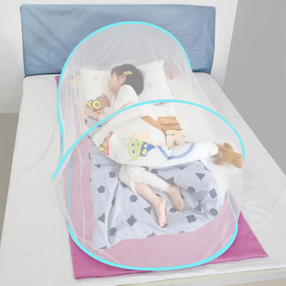 with encrypted mesh and adjustable mosquito net Single dormitory camping mosquito net, installation free, foldable and portable,-EXPROTAS
