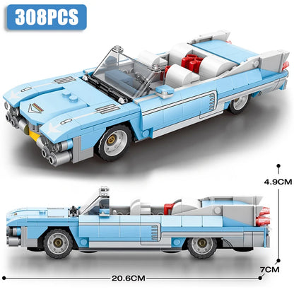 Car Series Building Blocks Model Sets Sports Racing Speed Champion DIY Educational Bricks Toys Boys Kids Adult Christmas Gifts-EXPROTAS