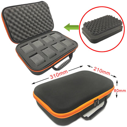 DIY Foam Hard Carry Case Storage Box Travel Zipper Bag Tool Accessories Camera