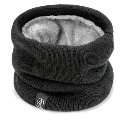 Winter Windproof Neck Gaiter Warm Thickened Plush Tube Scarf for Skiing
