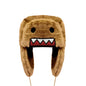 Winter Warm Sprint Hat for Kids Boys Girls Cartoon Anime Brown Ushanka