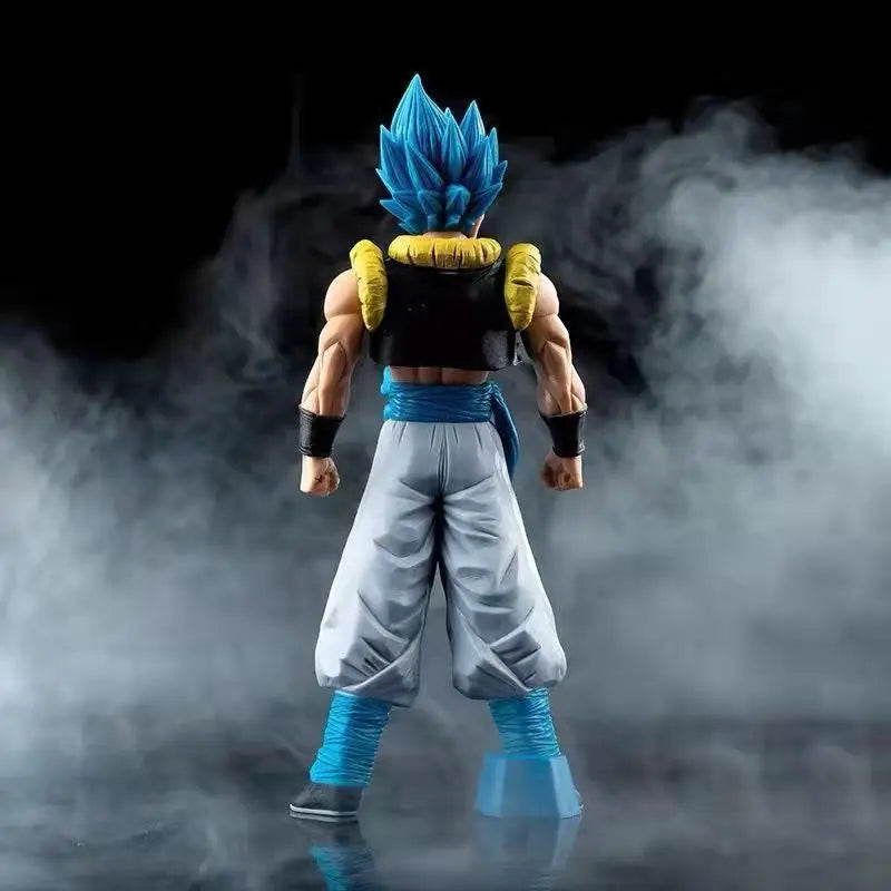 31CM Anime Dragon Ball Z Super Saiyan Blue Gogeta PVC Action Figure Model Toys Desktop Decoraction Children Birthday Gift-EXPROTAS