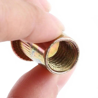 50PCS M3 M4 M5 M6 M8 M10 M12 Rivet Nuts Tools Carbon Steel Rivnuts Blindnuts Nuts Insert Rivet Multi Sizes Tools
