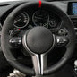 Car Steering Wheel Cover Anti-Slip  Suede Leather For BMW M Sport 1 Series F20 M135i M140i M235i M240i X1 F21 F48 X2 F39 X3 F25-EXPROTAS
