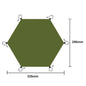 4.1x4.1m Large Waterproof Camping Ground Sheet Picnic Beach Mat