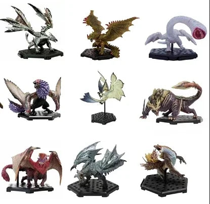 Monster Hunter Rise PVC Figure Valstrax Rathalos Nargacuga Velkhana - EXPROTAS