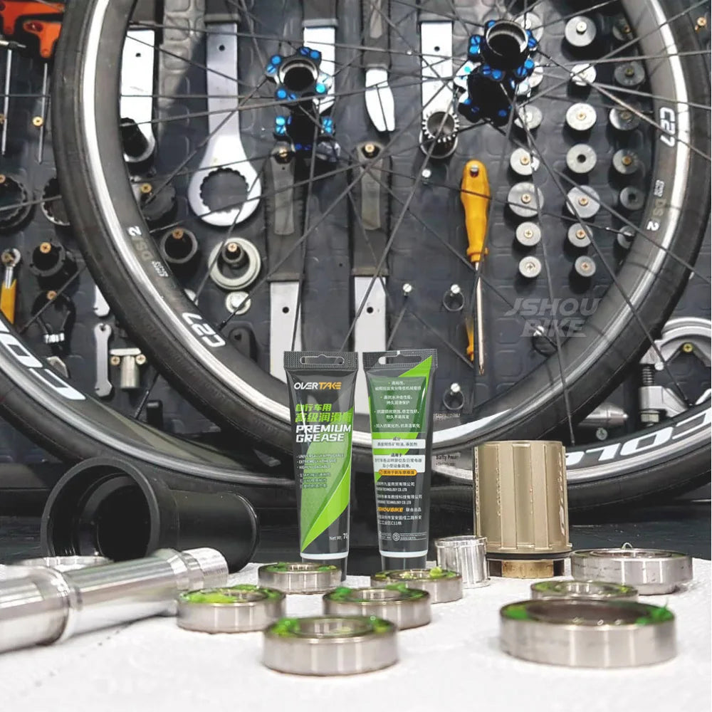 Bicycle Bearing Grease Green Hub BB Lubricant Compatible Shimano SRAM - EXPROTAS