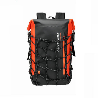 Motorcycle Backpack Men Women Waterproof Bag Full Face Helmet Backpack Rider Bag Reflective Travel Bag Motorcycle Helmet Bags