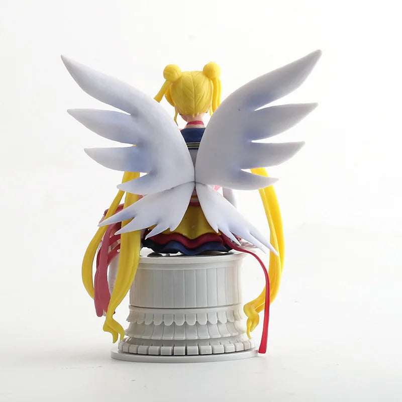 Sailor Moon with Sailor Chibi Moon Figure 16cm Collectible Model