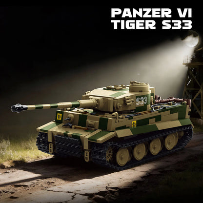 Panzer V Panther Ausf G Tank Building Blocks WW2 German Military Brick Set