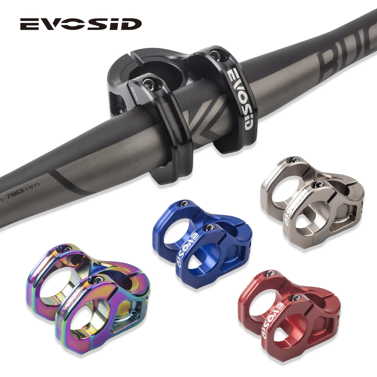 Road Bike Stem 31.8mm 35mm Adjustable Mountain Handlebar Riser Alloy