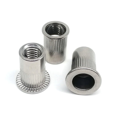 M3 M4 M5 Rivnuts Stainless Steel Rivet Nuts M6 M8 Threaded Inserts 316