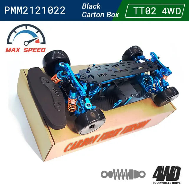 Tamiya Sakura TT02B TT02 TT01 D5 D5S TRF416 1:10 4WD RC Car Carbon Fiber Frame Al Alloy DIY Model Drift Racing Upgrade Parts KIT-EXPROTAS