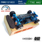 Tamiya Sakura TT02B TT02 TT01 D5 D5S TRF416 1:10 4WD RC Car Carbon Fiber Frame Al Alloy DIY Model Drift Racing Upgrade Parts KIT-EXPROTAS