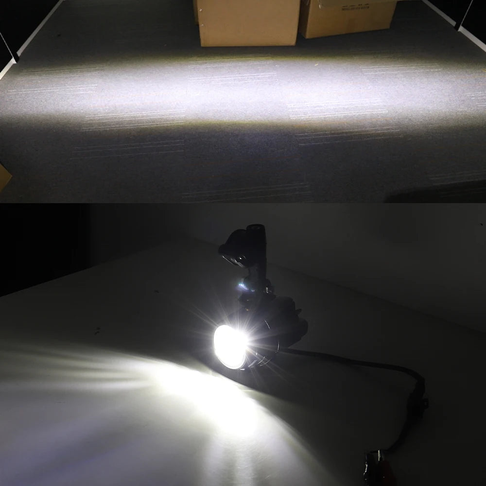 2x LED Fog Lights for Motorcycle BMW R1200GS F800GS K1600 40W