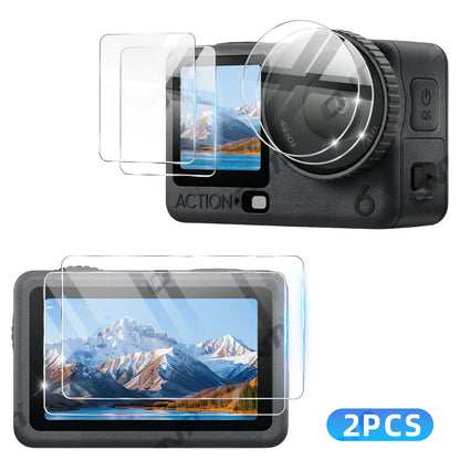 Screen Protector for DJI Osmo Action 6 Tempered Glass Lens Accessories