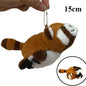 Cute Red Panda Plush Shoulder Bag Women Travel Backpack Crossbody