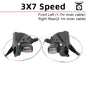 MicroNEW MTB Shifter Lever 3x7 3x8 3x9 3x10 3x11 Speed Front Rear Trigger Shift