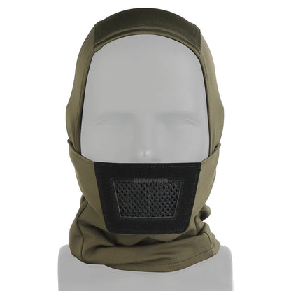 Tactical Airsoft Protection Balaclava Face Mask Steel Mesh for Hunting Sports