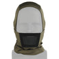 Tactical Airsoft Protection Balaclava Face Mask Steel Mesh for Hunting Sports