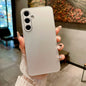 AG Frosted Glass Case for Samsung S20-S25 Edge FE Note20 Ultra A55 A54
