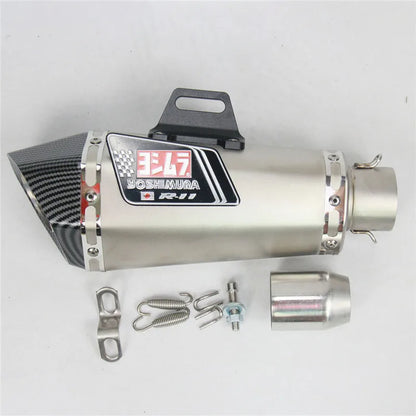 Universal 36-51mm Motorcycle Exhaust With Dbkiller Stickers Or Laser Logo Muffler For Z900 GSXR1000 SV650 R6 R3 ZX6R ZX10 MT07-EXPROTAS