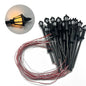 20pcs Model Street Lamp White Warm Light for Sand-table Exercise Garden