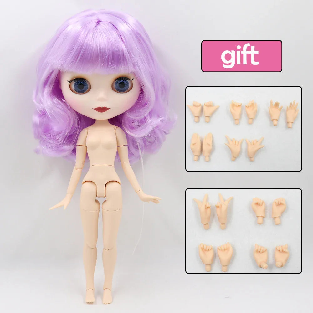 Blyth Doll 1/6 Body BJD Toy 30cm Random Eye Colors Icy Doll