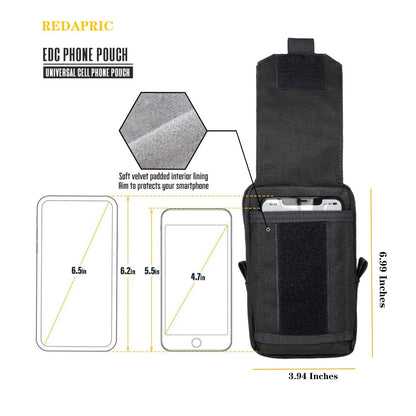 Tactical Molle Pouch Waist Bag Outdoor Men EDC Tool Pouches Utility Gadget Organizer Vest Pack Purse Mobile Phone Case-EXPROTAS