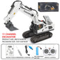 RC Excavator Dumper Car 2.4G Remote Control Engineering Vehicle Crawler Truck Bulldozer Toys for Boys Kids Christmas Gifts-EXPROTAS