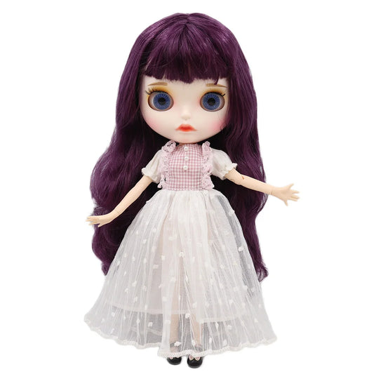 ICY DBS Blyth doll 1/6 bjd Matte face joint body 30cm toy girls gift-EXPROTAS